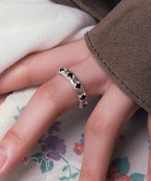 whoseA（フーシー）の「【silver925】Sway  Ring / スウェイジルコニアリング（リング）」