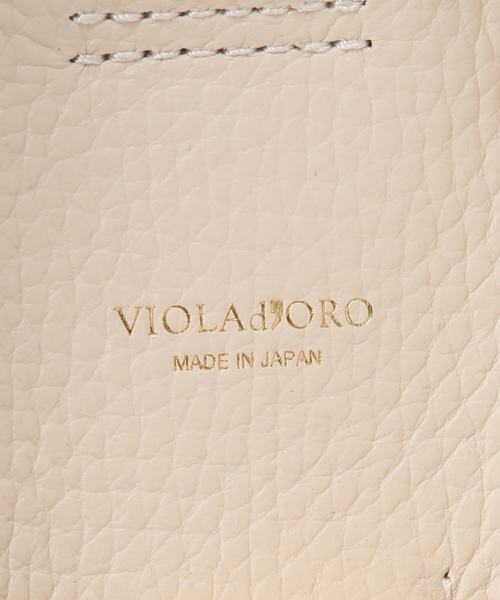 La TOTALITE（ラトータリテ）の「VIOLAd’ORO / ヴィオラドーロ ダブルフェイスレザーバッグ（ショルダーバッグ・レディース・アイボリー/ブラウン・FREE）」の20枚目の写真