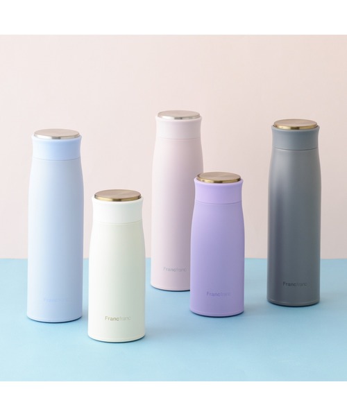マット ステンレスボトル 500ml ピンク 水筒 マイボトル（水筒