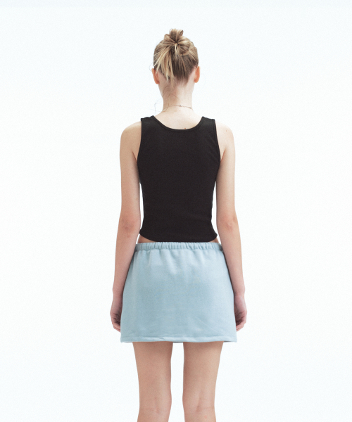 Rest&Recreation（レストアンドレクリエーション）の「SHORT TANK TOP - BLACK（Tシャツ/カットソー・レディース・その他・ONE）」の5枚目の写真