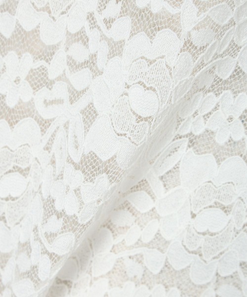 an another angelus（アンアナザーアンジェラス）の「ホルターリボン2wayレーストップス（Tシャツ/カットソー・レディース・クリーム/オフホワイト・FREE）」の12枚目の写真