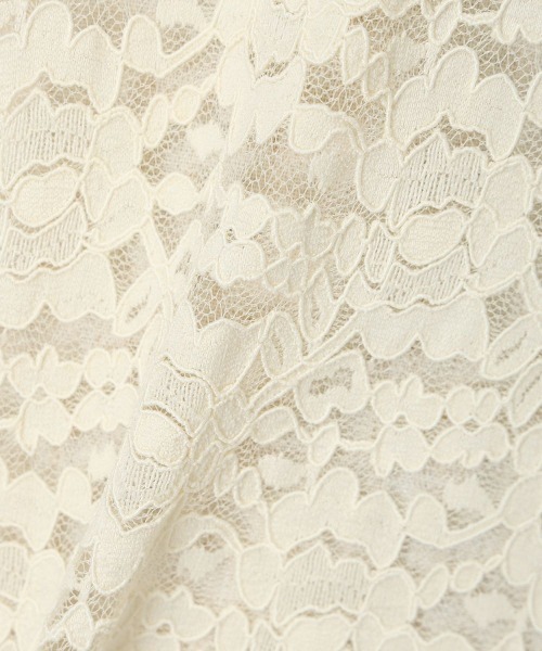 an another angelus（アンアナザーアンジェラス）の「ホルターリボン2wayレーストップス（Tシャツ/カットソー・レディース・クリーム/オフホワイト・FREE）」の13枚目の写真