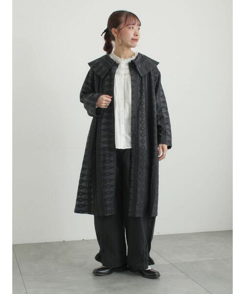 TSUHARU by Samansa Mos2（ツハルバイサマンサモスモス）の「馬布バレルパンツ（その他パンツ・レディース・ブラック/キナリ/ベージュ・F）」の20枚目の写真