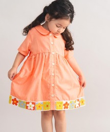 ami amie（アミアミ）の「レトロフラワー刺繍付きワンピース（ワンピース）」