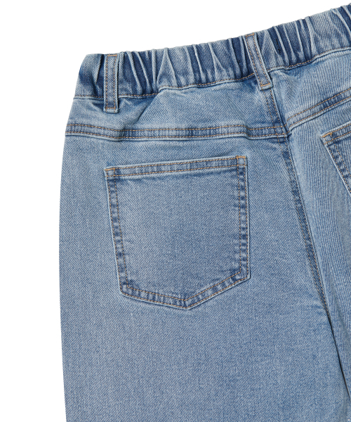 MUSINSA STANDARD KIDS(ムシンサスタンダードキッズ)の「ワイドデニムパンツ【ライトインディゴ】(デニムパンツ・レディース・その他・100/130/140/150/160/110/120)」の6枚目の写真