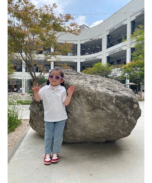 MUSINSA STANDARD KIDS(ムシンサスタンダードキッズ)の「ワイドデニムパンツ【ライトインディゴ】(デニムパンツ・レディース・その他・100/130/140/150/160/110/120)」の9枚目の写真
