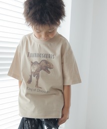 MAKE YOUR DAY（メイクユアデイ）の「リアルティラノザウルス半袖Tシャツ■80～140cm（Tシャツ/カットソー）」