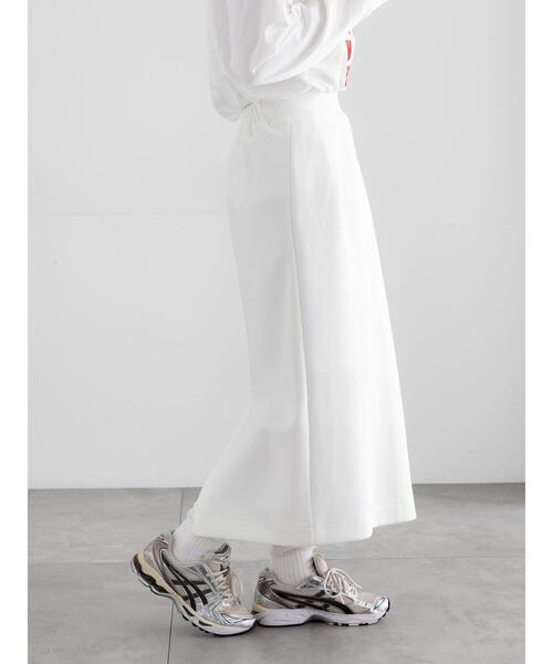 Te chichi（テチチ）の「ダンボールナロースカート（セットアップ可）（スカート・レディース・オフホワイト/シルバーグレー/ブラック・F）」の9枚目の写真