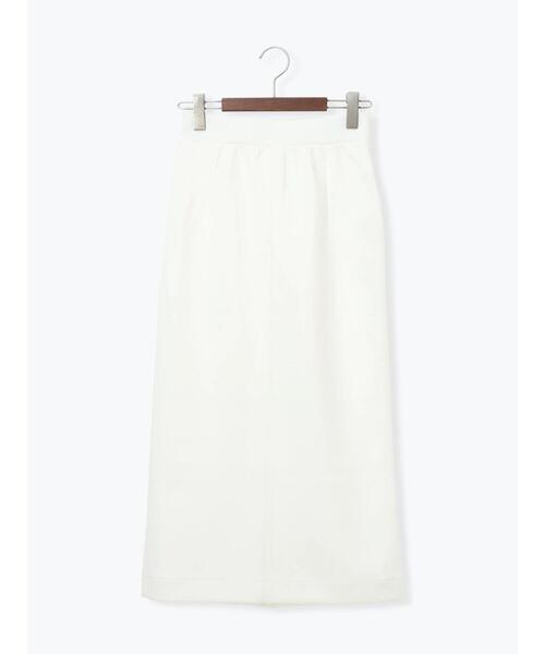 Te chichi（テチチ）の「ダンボールナロースカート（セットアップ可）（スカート・レディース・オフホワイト/シルバーグレー/ブラック・F）」の11枚目の写真