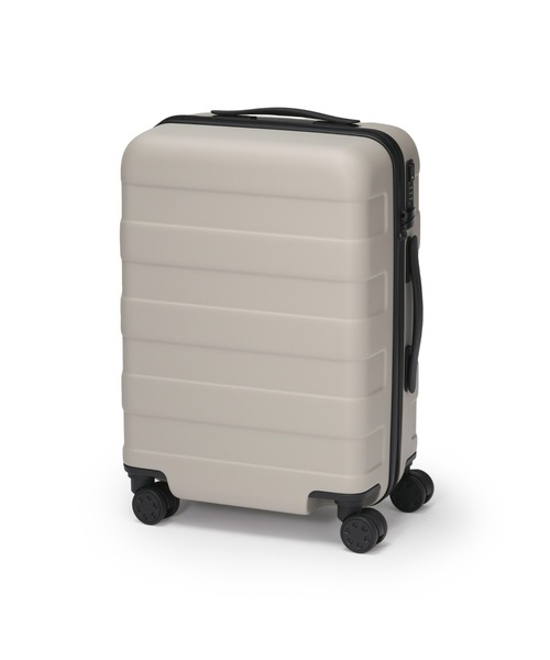 無印良品（ムジルシリョウヒン）の「バーを自由に調節できる　ハードキャリーケース（３６Ｌ）（スーツケース/キャリーバッグ・レディース・ホワイト/ネイビー/グレー/グレイッシュベージュ/ブラック・FREE）」の4枚目の写真