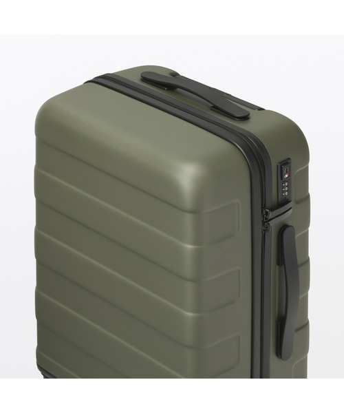 無印良品（ムジルシリョウヒン）の「バーを自由に調節できる　ハードキャリーケース（３６Ｌ）（スーツケース/キャリーバッグ・レディース・ホワイト/ネイビー/グレー/グレイッシュベージュ/ブラック・FREE）」の13枚目の写真