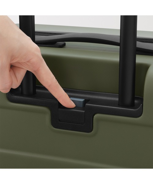 無印良品（ムジルシリョウヒン）の「バーを自由に調節できる　ハードキャリーケース（３６Ｌ）（スーツケース/キャリーバッグ・レディース・ホワイト/ネイビー/グレー/グレイッシュベージュ/ブラック・FREE）」の16枚目の写真