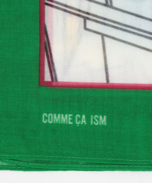 COMME CA ISM（コムサイズム）の「スクランブル風景プリント スカーフ（ストール/ショール・レディース・グリーン系その他/ブルー系その他・FREE）」の14枚目の写真