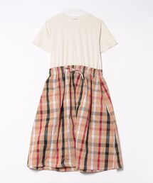 Arnold Palmer | 異素材コンビ ワンピース(ワンピース)