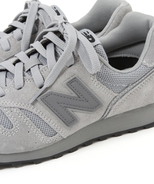 A part by（アパートバイ）の「NB_373（スニーカー・レディース・ライトグレー/ブラック・LARGE/MEDIUM）」の17枚目の写真