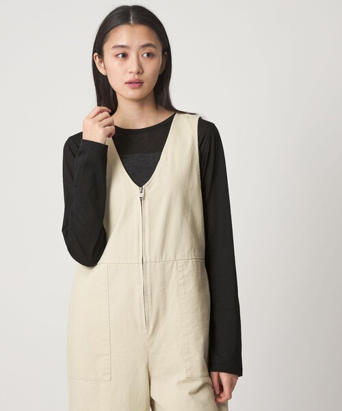 CITEN(シテン)の「<CITEN>シアーコンパクトロンT(Tシャツ/カットソー・レディース・ホワイト/ブラック/イエロー・FREE)」の10枚目の写真