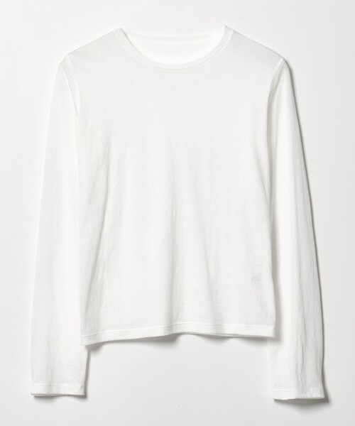 CITEN(シテン)の「<CITEN>シアーコンパクトロンT(Tシャツ/カットソー・レディース・ホワイト/ブラック/イエロー・FREE)」の18枚目の写真