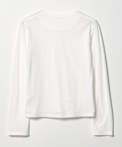 CITEN(シテン)の「<CITEN>シアーコンパクトロンT(Tシャツ/カットソー・レディース・ホワイト/ブラック/イエロー・FREE)」の19枚目の写真