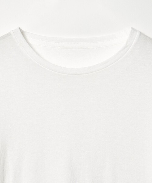 CITEN(シテン)の「<CITEN>シアーコンパクトロンT(Tシャツ/カットソー・レディース・ホワイト/ブラック/イエロー・FREE)」の20枚目の写真