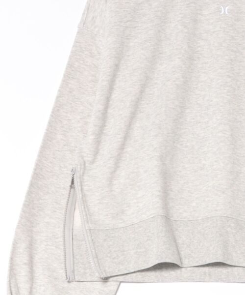 Hurley (ハーレー)の「【Hurley:ハーレー】レディースサイドジップスウェット TERRY ICON LONG SLEEVE(スウェット・レディース・ヘザーグレー/ブラック/ブルーグレー・MEDIUM/LARGE/SMALL)」の15枚目の写真