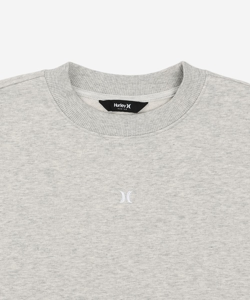 Hurley (ハーレー)の「【Hurley:ハーレー】レディースサイドジップスウェット TERRY ICON LONG SLEEVE(スウェット・レディース・ヘザーグレー/ブラック/ブルーグレー・MEDIUM/LARGE/SMALL)」の8枚目の写真