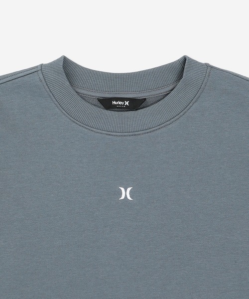 Hurley (ハーレー)の「【Hurley:ハーレー】レディースサイドジップスウェット TERRY ICON LONG SLEEVE(スウェット・レディース・ヘザーグレー/ブラック/ブルーグレー・MEDIUM/LARGE/SMALL)」の11枚目の写真