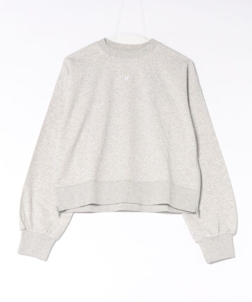 Hurley (ハーレー)の「【Hurley:ハーレー】レディースサイドジップスウェット TERRY ICON LONG SLEEVE(スウェット・レディース・ヘザーグレー/ブラック/ブルーグレー・MEDIUM/LARGE/SMALL)」の16枚目の写真