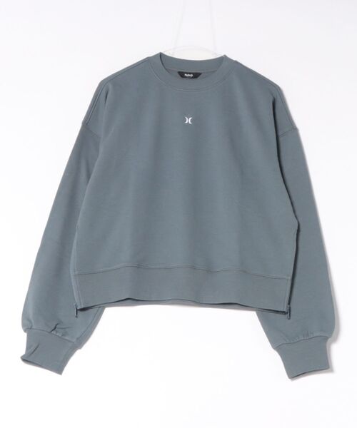 Hurley (ハーレー)の「【Hurley:ハーレー】レディースサイドジップスウェット TERRY ICON LONG SLEEVE(スウェット・レディース・ヘザーグレー/ブラック/ブルーグレー・MEDIUM/LARGE/SMALL)」の17枚目の写真