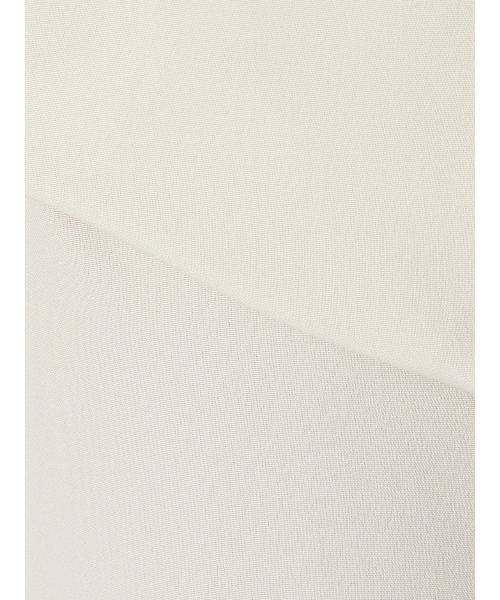 SUIT SQUARE(スーツスクエア)の「CHANTOWA/タックワイドパンツ/ウォッシャブル/接触冷感/リネンライクポリエステル/無地(その他パンツ・レディース・グリーン/ホワイト/カーキ・36/40/38/42)」の9枚目の写真