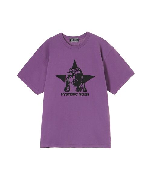 HYSTERIC GLAMOUR（ヒステリックグラマー）の「HYSTERIC NOISE Tシャツ（Tシャツ/カットソー・メンズ・ホワイト/パープル/ブラック・LARGE/MEDIUM/SMALL/X-LARGE）」の3枚目の写真
