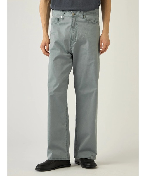 Mc McGREGOR（エムシーマックレガー）の「【Mc McGREGOR】Vintage Twill Wide 5-Pocket Pants（デニムパンツ・メンズ・チャコール/ブルー・L/M）」の2枚目の写真