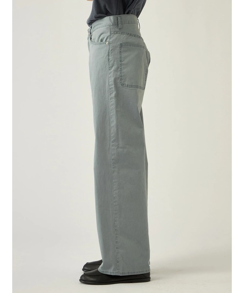 Mc McGREGOR（エムシーマックレガー）の「【Mc McGREGOR】Vintage Twill Wide 5-Pocket Pants（デニムパンツ・メンズ・チャコール/ブルー・L/M）」の4枚目の写真