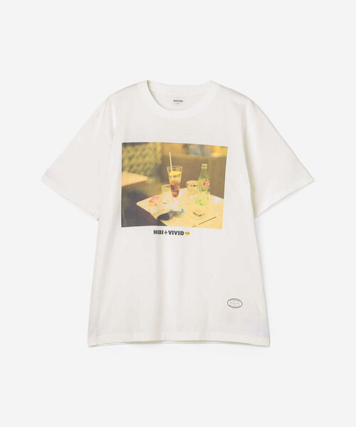 TANGTANG(タンタン)の「TANGTANG | 半袖Tシャツ GASATANG HIBI÷VIVID MEN(Tシャツ/カットソー・メンズ・ホワイト・L/M/XL)」の2枚目の写真