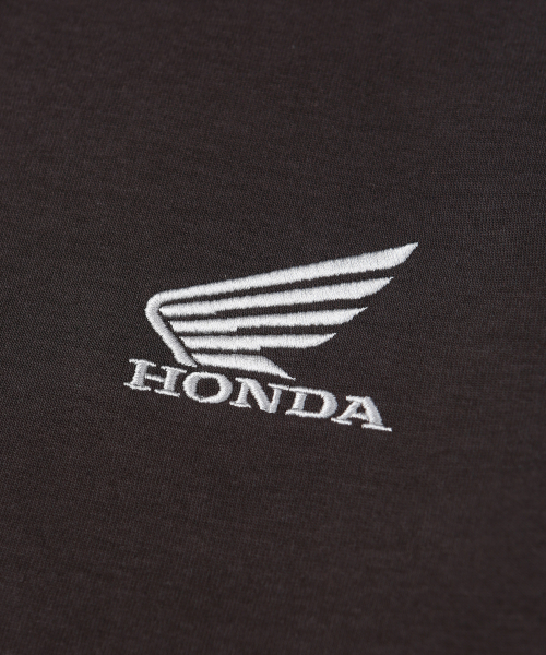 PHYPS MOTORCYCLE(フィップスモーターサイクル)の「H-Tech Grid Mix Hoodie Zip-Up Burgundy(パーカー・レディース・その他・SMALL/MEDIUM/LARGE/X-LARGE)」の4枚目の写真