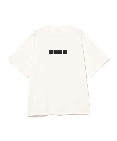 F-LAGSTUF-F(フラグスタフ)の「F-LAGSTUF-F / BOX LOGO TEE(Tシャツ/カットソー・メンズ・ホワイト・XL/M/L)」の1枚目の写真