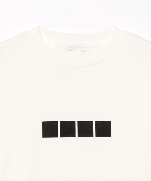 F-LAGSTUF-F(フラグスタフ)の「F-LAGSTUF-F / BOX LOGO TEE(Tシャツ/カットソー・メンズ・ホワイト・XL/M/L)」の3枚目の写真