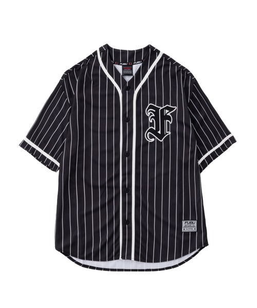 FUBU( フブ)の「FUBU フブ ブランド Baseball shirt/ベースボールシャツ(Tシャツ/カットソー・メンズ・グレー/ブラック/ホワイト・M/L/XL/XXL)」の3枚目の写真