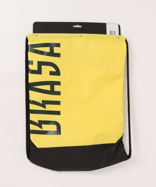 NIKE（ナイキ）の「《NIKEアパレル》Brasil2026/27AcademyGymsac（エコバッグ/サブバッグ・メンズ・イエロー系・フリー）」の2枚目の写真