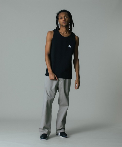 XLARGE（エクストララージ）の「OLD ENGLISH WAFFLE TANK TOP（タンクトップ・メンズ・ブラック/ホワイト/ネイビー/カモフラージュ・XL/L/M/S）」の19枚目の写真