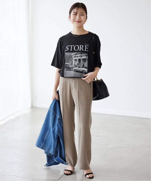 SLOBE IENA(スローブイエナ)の「《WEB限定/追加》LIFEフォトルーズTEE(Tシャツ/カットソー・レディース・ブラック・FREE)」の6枚目の写真