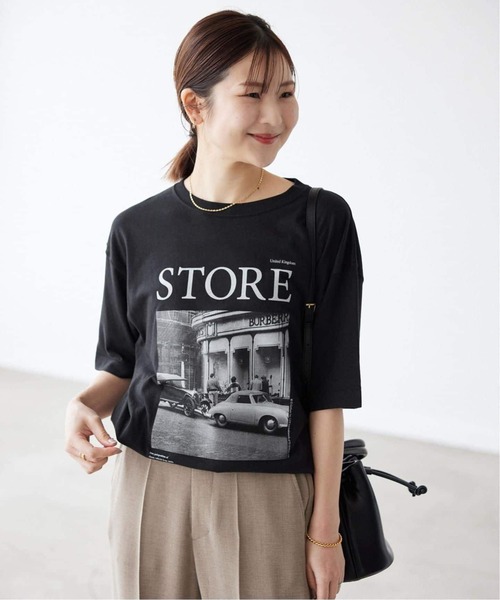 SLOBE IENA(スローブイエナ)の「《WEB限定/追加》LIFEフォトルーズTEE(Tシャツ/カットソー・レディース・ブラック・FREE)」の10枚目の写真
