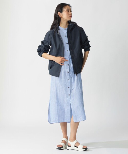 ECOALF(エコアルフ)の「VENIS ジャケット / VENIS JACKET WOMAN(ブルゾン・レディース・ネイビー/グレー・M/S)」の21枚目の写真