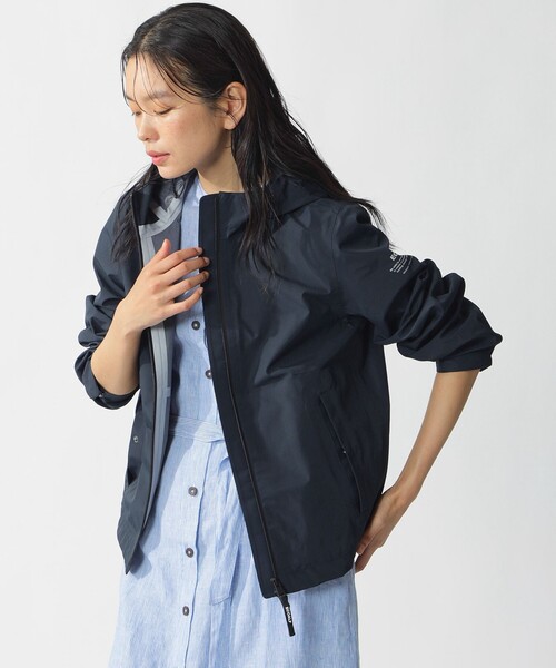 ECOALF(エコアルフ)の「VENIS ジャケット / VENIS JACKET WOMAN(ブルゾン・レディース・ネイビー/グレー・M/S)」の10枚目の写真