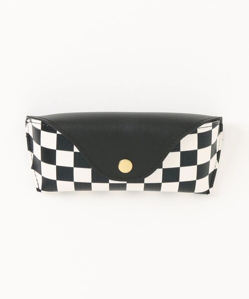 Fun & Daily(ファンアンドデイリー)の「チェッカーメガネ&サングラスケース(メガネ・メンズ・ブラック・FREE)」の4枚目の写真