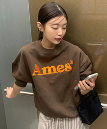 AMESWORLDWIDE（アメスワールドワイド）の「BASIC LOGO SWEATSHIRT BROWN（スウェット）」