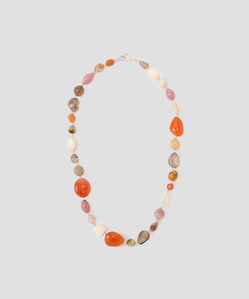 マーガレットハウエル　天然石ネックレス COLOURFUL STONES（ネックレス）｜MARGARET HOWELL（マーガレット