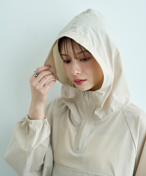 マチャット machatt 定価2万 ナイロンアノラックパーカー ホワイト machatt マチャット 定価2万 ナイロンアノラックパーカー ホワイト
