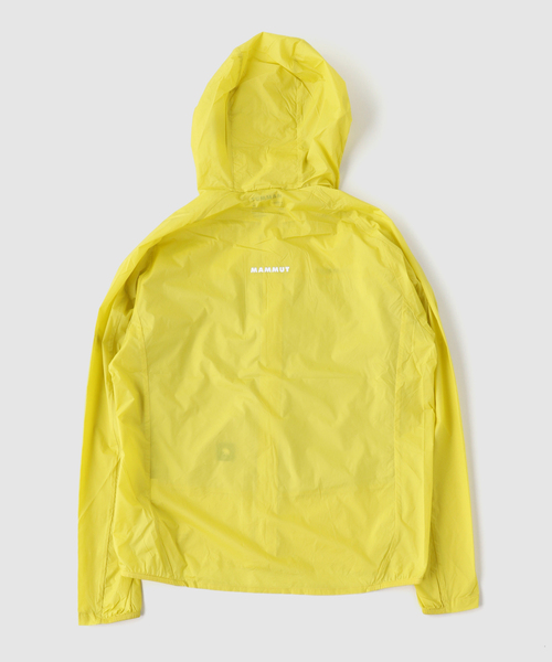 Mammut(マムート)の「MAMMUT / マムート Meron UL WB Hooded Jacket AF Men(その他アウター・メンズ・イエロー・MEDIUM/SMALL)」の2枚目の写真