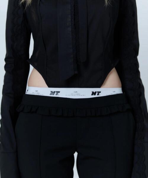 neith.（ネイス）の「neith./ネイス/Layered Sabrina Pants（その他パンツ・レディース・ブラック/グレー・F）」の22枚目の写真