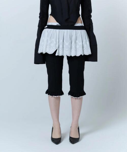 neith.（ネイス）の「neith./ネイス/Layered Sabrina Pants（その他パンツ・レディース・ブラック/グレー・F）」の12枚目の写真